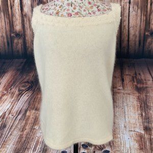 Woman’s Vintage sideffects wool tank top